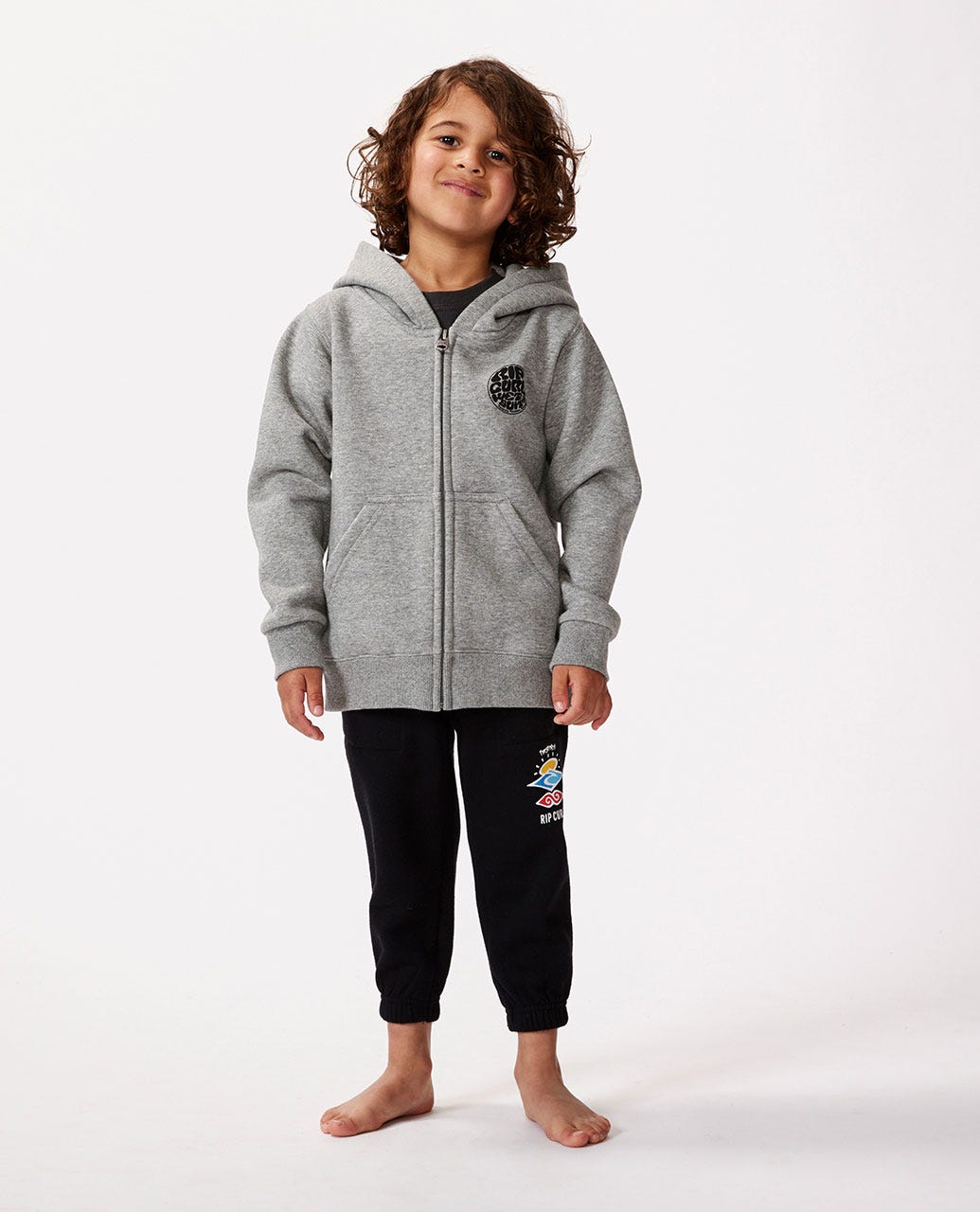 Rip Curl Kids Wetsuit Icon Zip Through Hood - Boys (1-8 years)