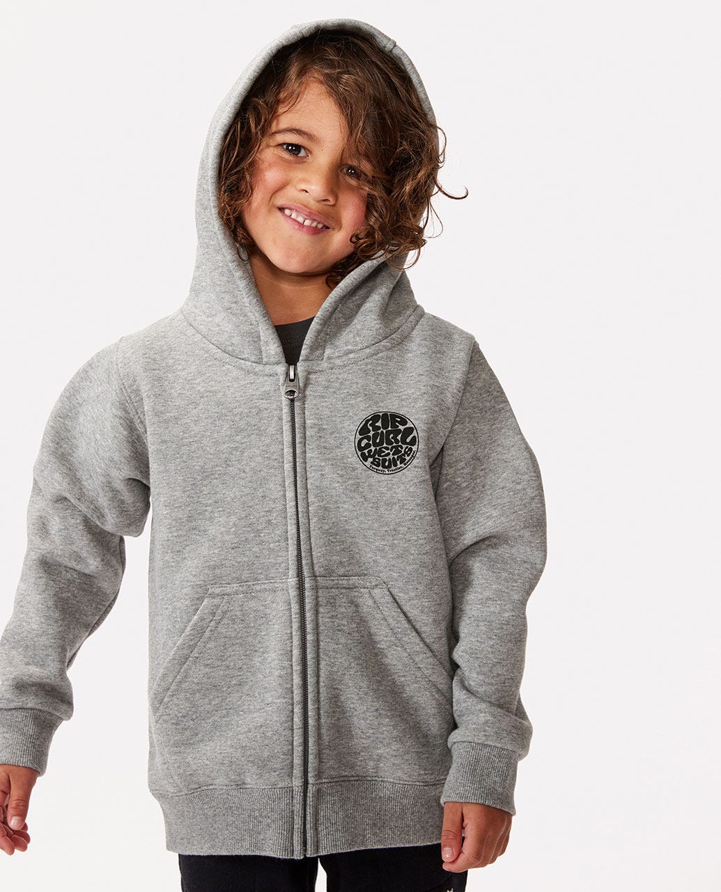 Rip Curl Kids Wetsuit Icon Zip Through Hood - Boys (1-8 years)