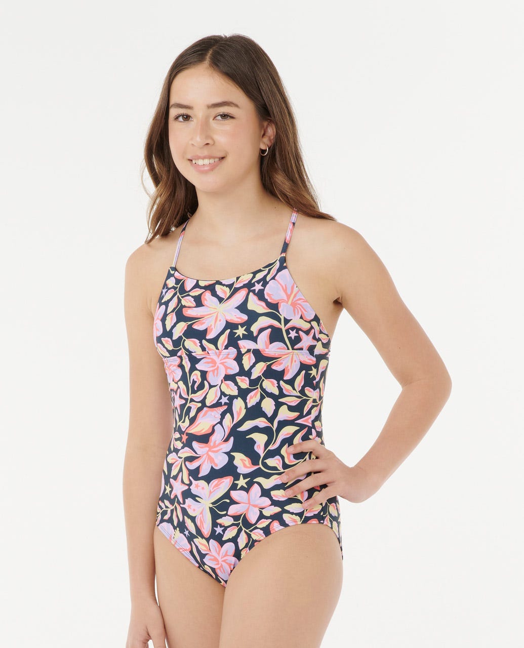 Rip Curl Kids Sunset Skies One Piece Swimsuit - Girls (8-14 years)