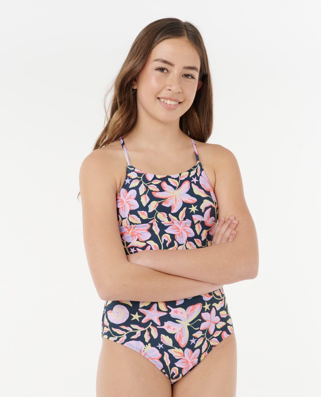 Rip Curl Kids Sunset Skies One Piece Swimsuit - Girls (8-14 years)