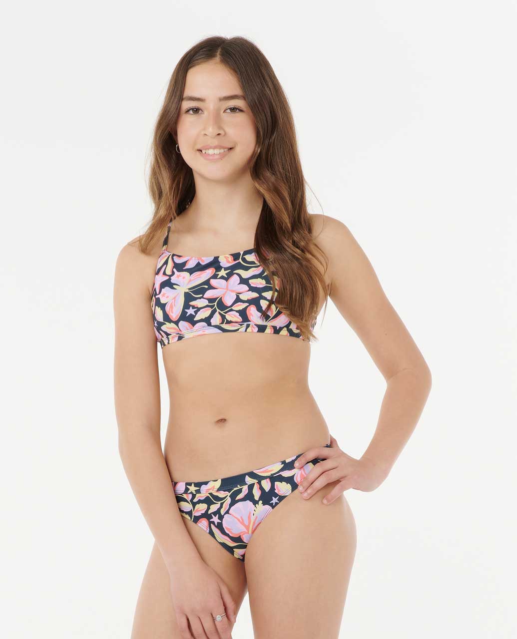Rip Curl Kids Sunset Skies 3 Piece Swimsuit Set - Girls (8-16 years)