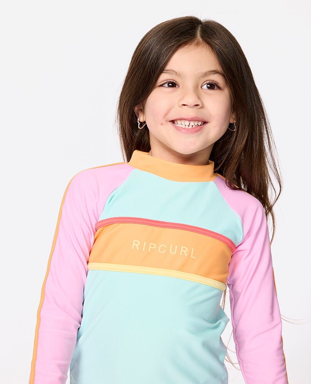 Rip Curl Kids Surf Revival Long Sleeve Swimsuit Set - Girls (1-8 years)