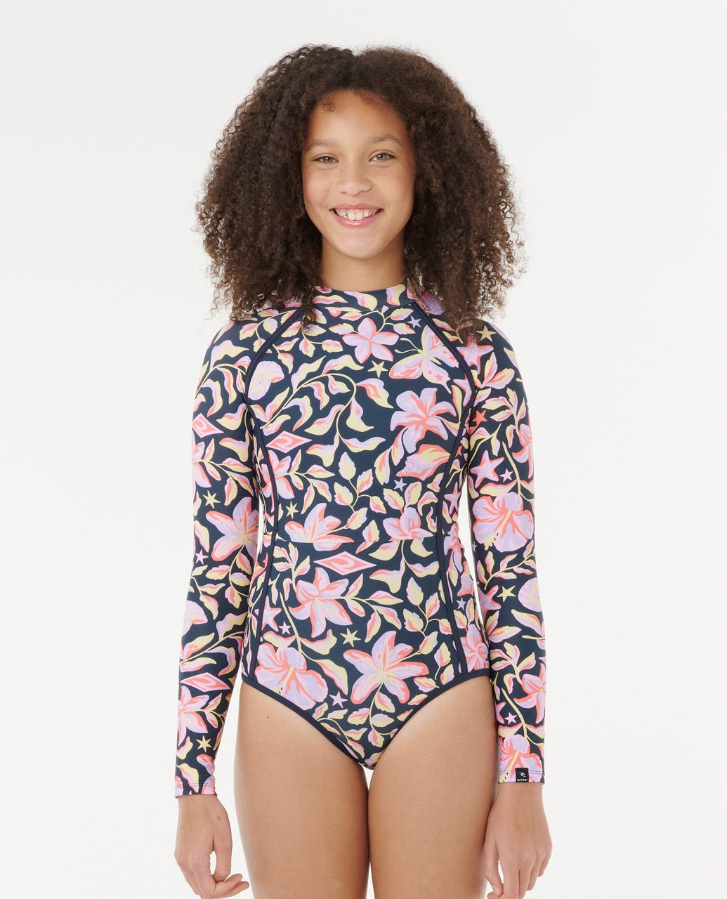 Rip Curl Kids Sunset Skies Long Sleeve Surf Suit Swimsuit - Girls (8-16 years)