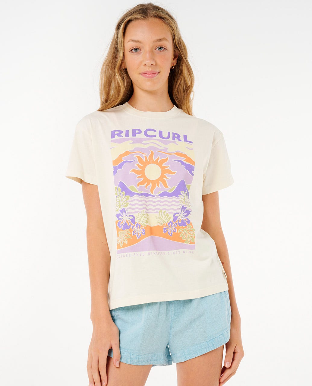 Rip Curl Kids Dune Dancer Relaxed Tee - Girl (8-14 years)