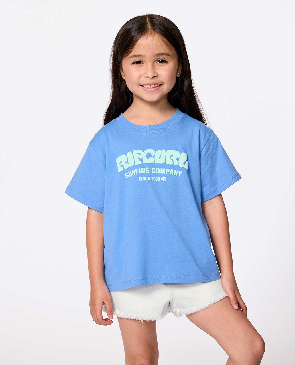 Rip Curl Kids Surf Puff Standard Tee - Girls (1-8 years)