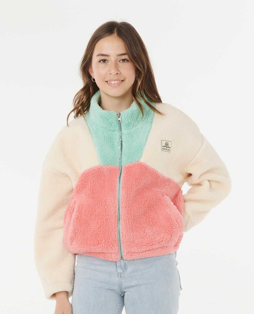 Rip Curl Kids Block Party Polar Fleece - Girls (8-16 years)