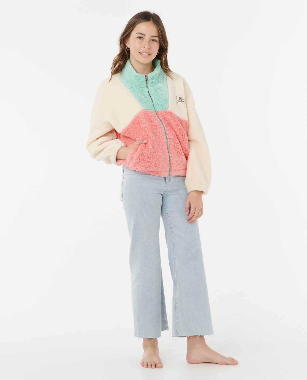 Rip Curl Kids Block Party Polar Fleece - Girls (8-16 years)
