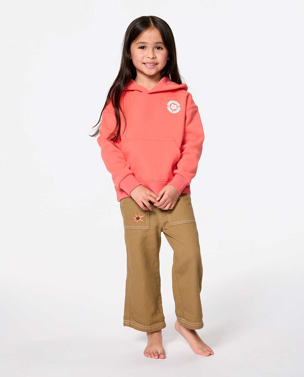 Rip Curl Kids Luxe Surf Hood - Girls (1-8 years)