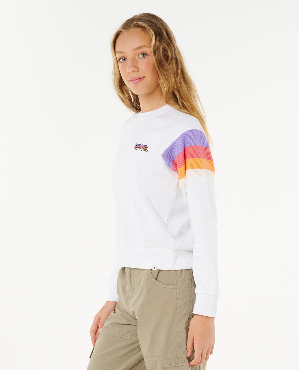 Rip Curl Kids Las Dalias Raglan Crew - Girl (8-14 years)
