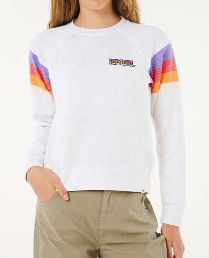 Rip Curl Kids Las Dalias Raglan Crew - Girl (8-14 years)