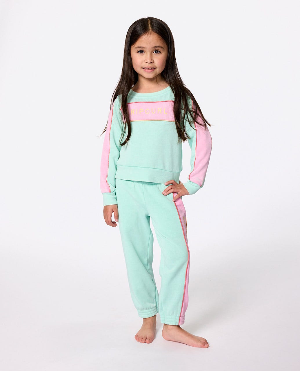 Rip Curl Kids Surf Revival Crew - Girls (1-8 years)