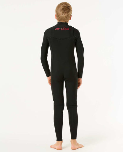 Rip Curl Kids Kids Dawn Patrol 4/3 Chest Zip Steamer