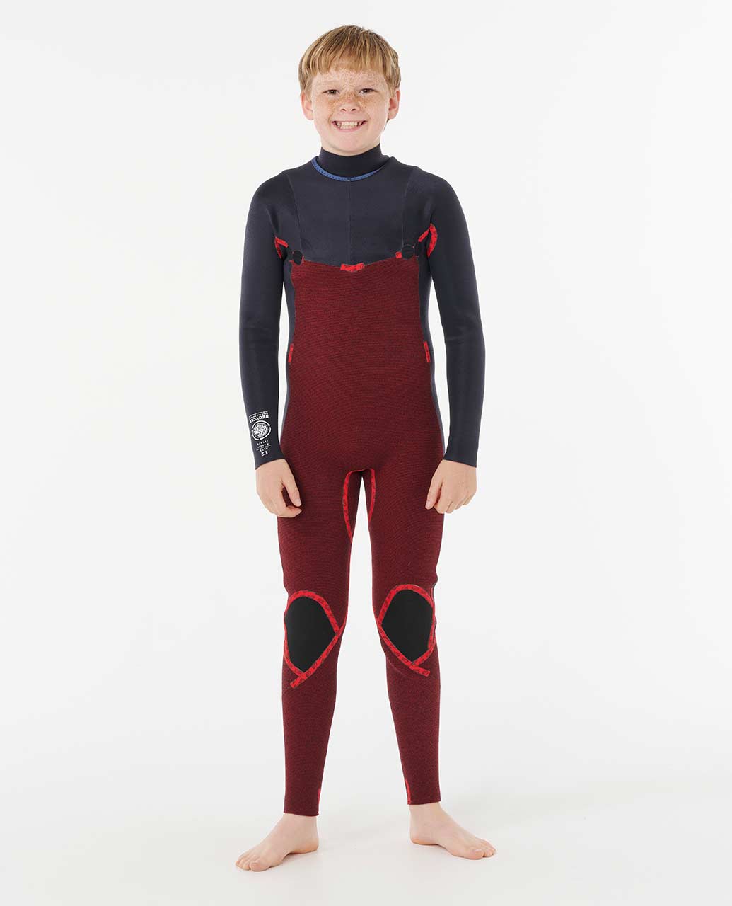 Rip Curl Kids Kids Dawn Patrol 4/3 Chest Zip Steamer