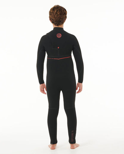 Rip Curl Kids Kids F-Bomb Fusion 4/3 Chest Zip Wetsuit