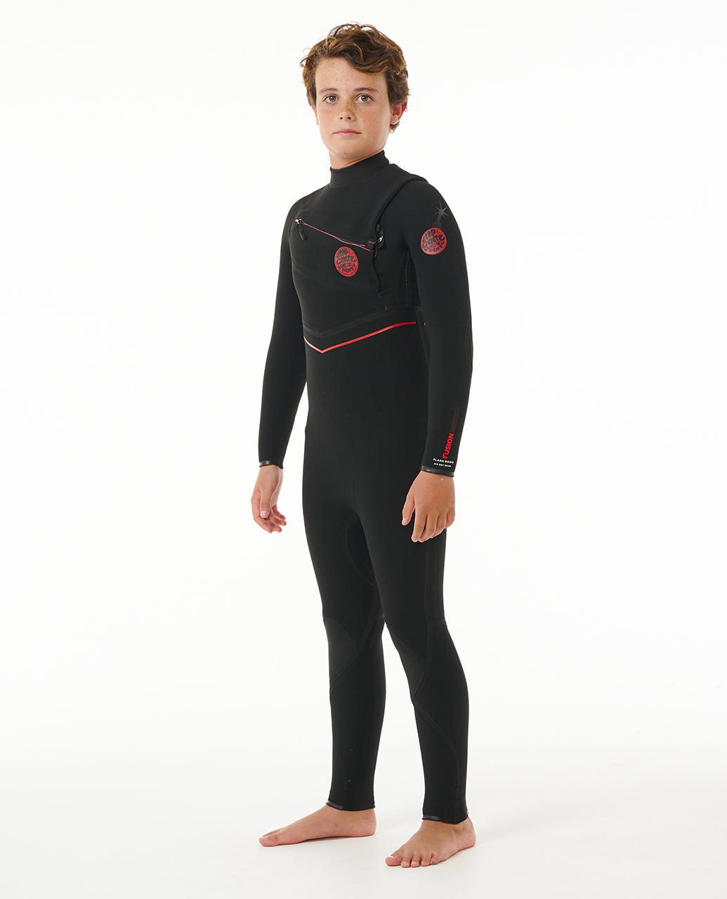 Rip Curl Kids Kids F-Bomb Fusion 3/2 Chest Zip Wetsuit