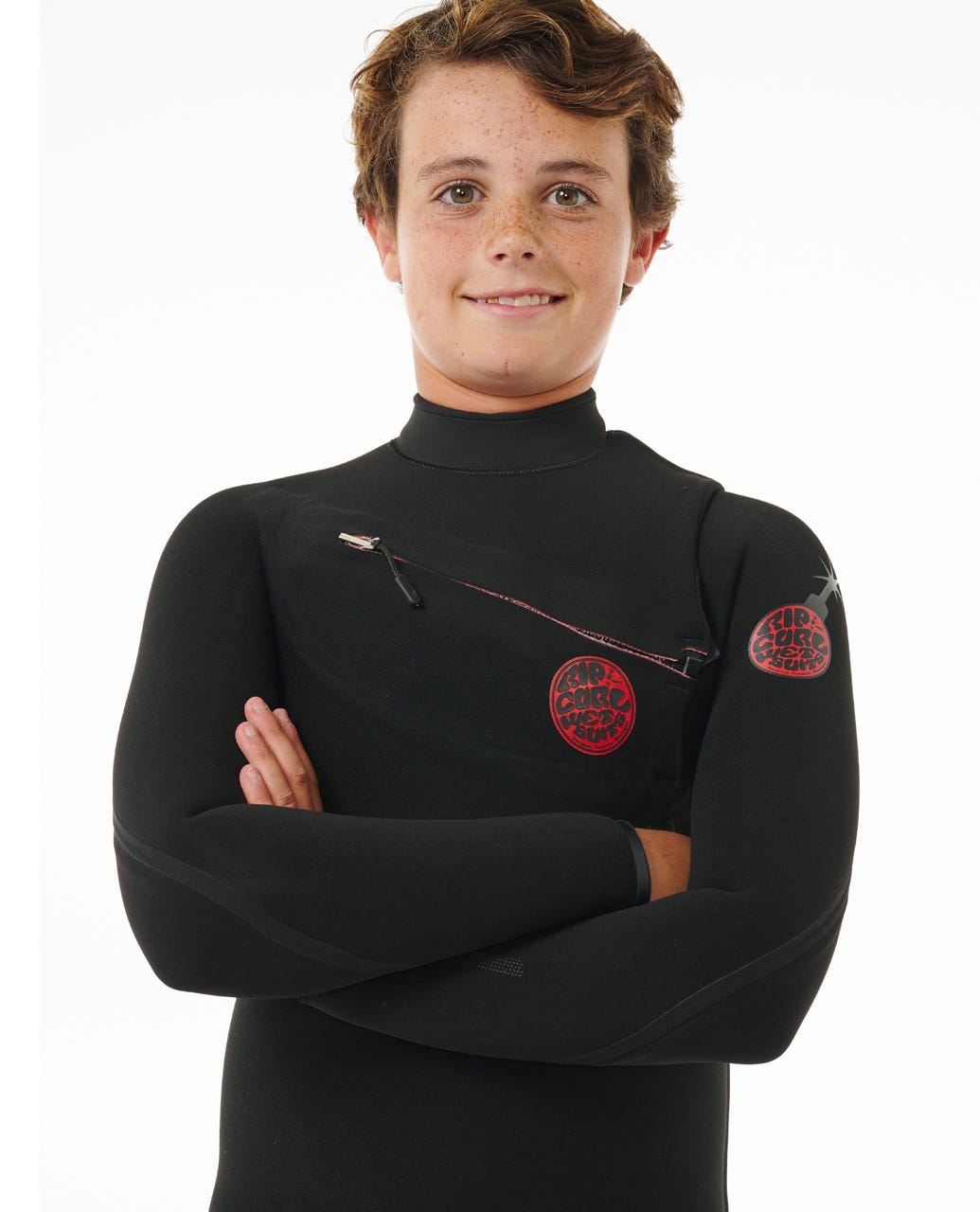 Rip Curl Kids Kids F-Bomb Fusion 3/2 Chest Zip Wetsuit