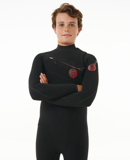 Rip Curl Kids Kids F-Bomb Fusion 3/2 Chest Zip Wetsuit