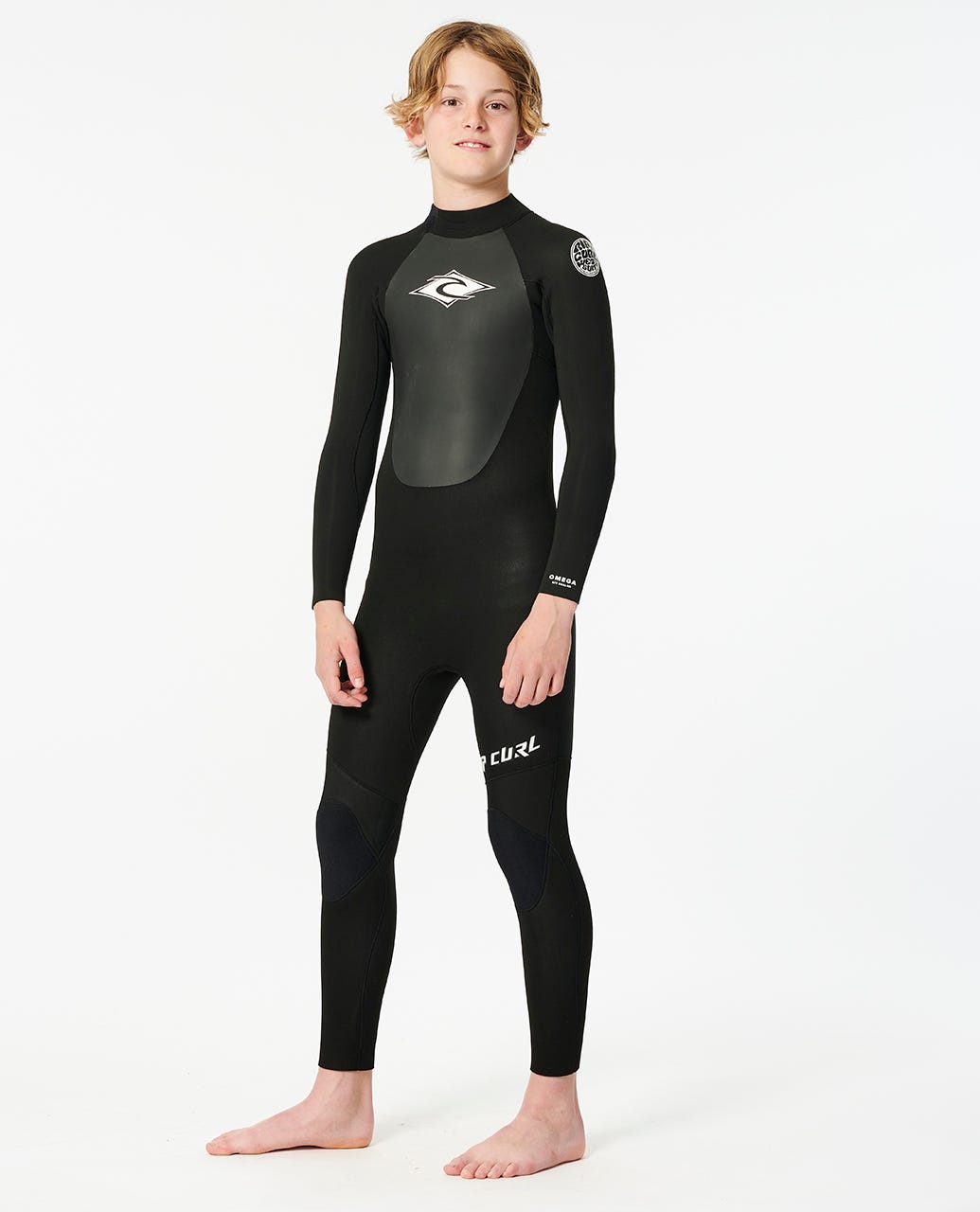 Rip Curl Kids Kids Omega 3/2 Back Zip Fullsuit Wetsuit