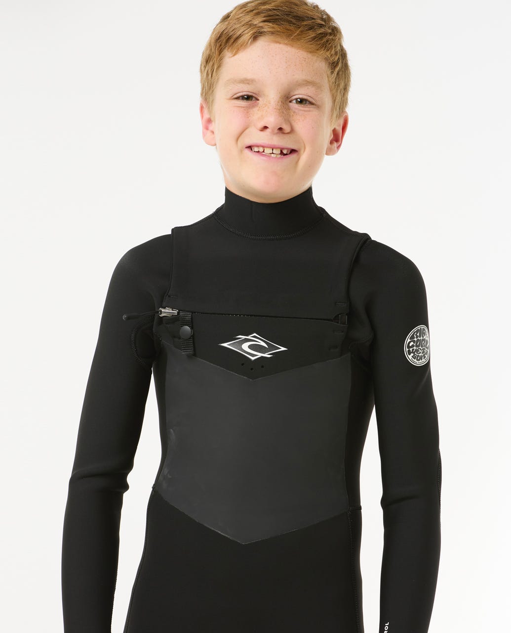 Rip Curl Kids Junior Dawn Patrol Chest Zip 4/3 Wetsuit