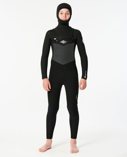 Rip Curl Kids Junior Dawn Patrol 5/4 Chest Zip Fullsuit Wetsuit