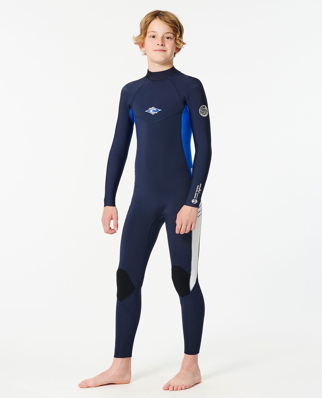 Rip Curl Kids Junior Dawn Patrol Back Zip 4/3 Fullsuit Wetsuit