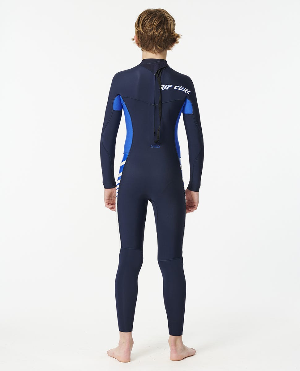 Rip Curl Kids Junior Dawn Patrol Back Zip 4/3 Fullsuit Wetsuit