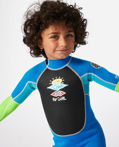 Rip Curl Kids Groms Omega Back Zip Easy On/Off Wetsuit