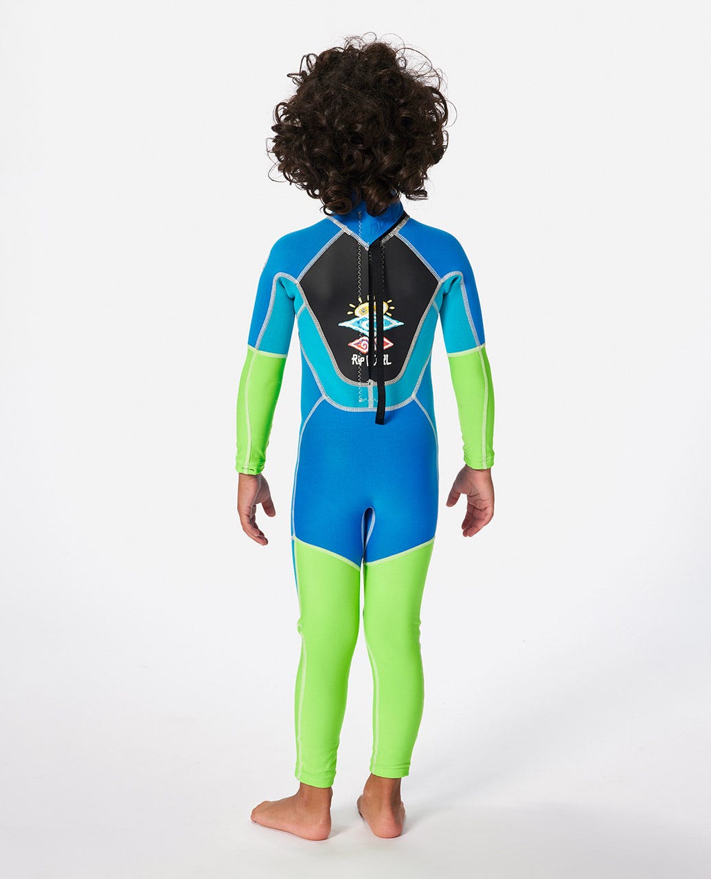 Rip Curl Kids Groms Omega Back Zip Easy On/Off Wetsuit