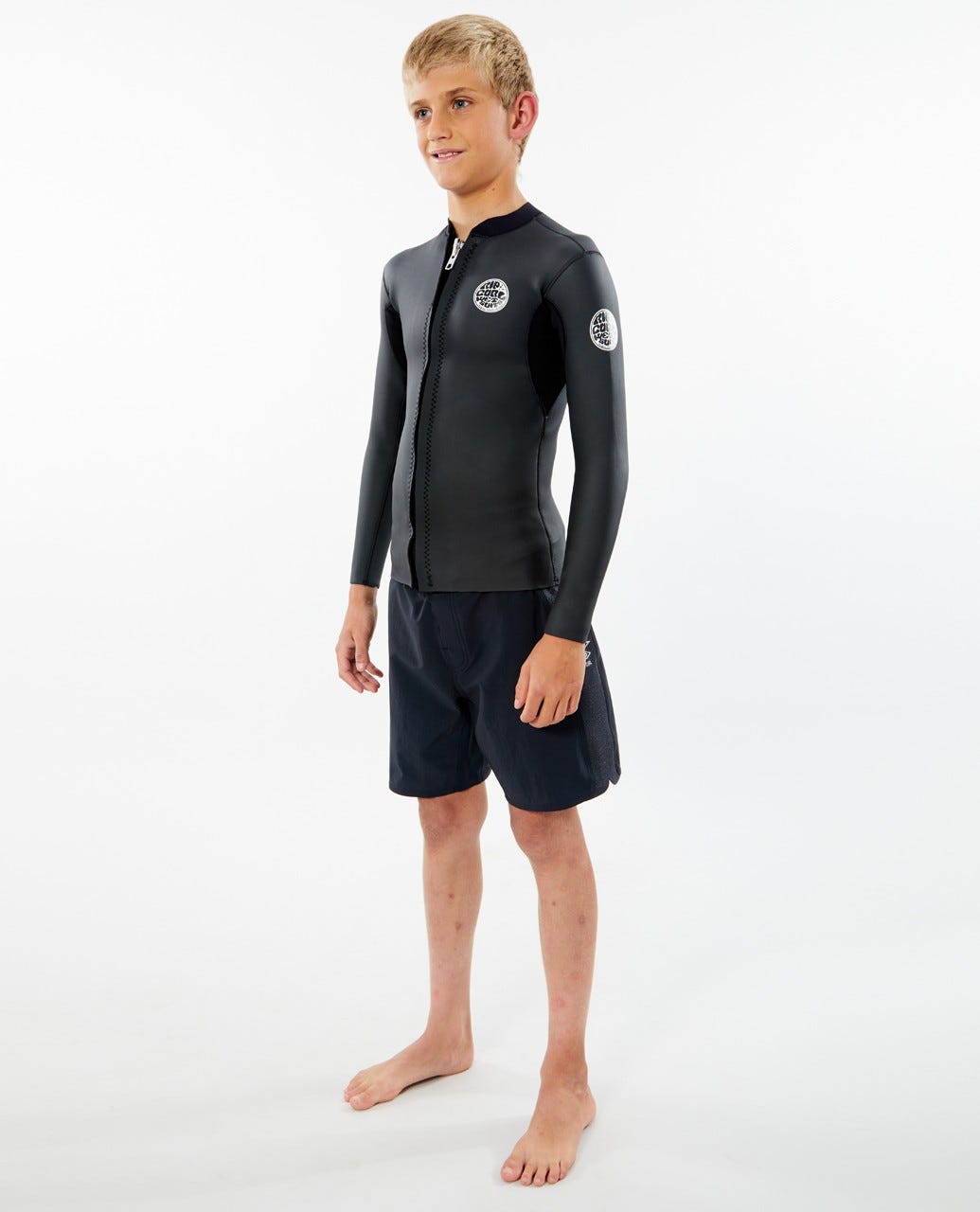 Rip Curl Kids Dawn Patrol Long Sleeve Front Zip Jacket - Boys (8-16 years)