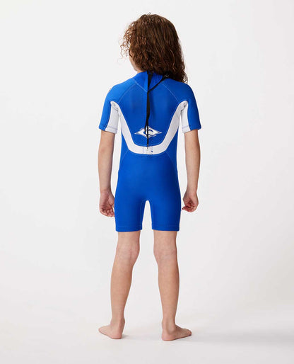 Rip Curl Kids Groms Omega Back Zip Springsuit Wetsuit