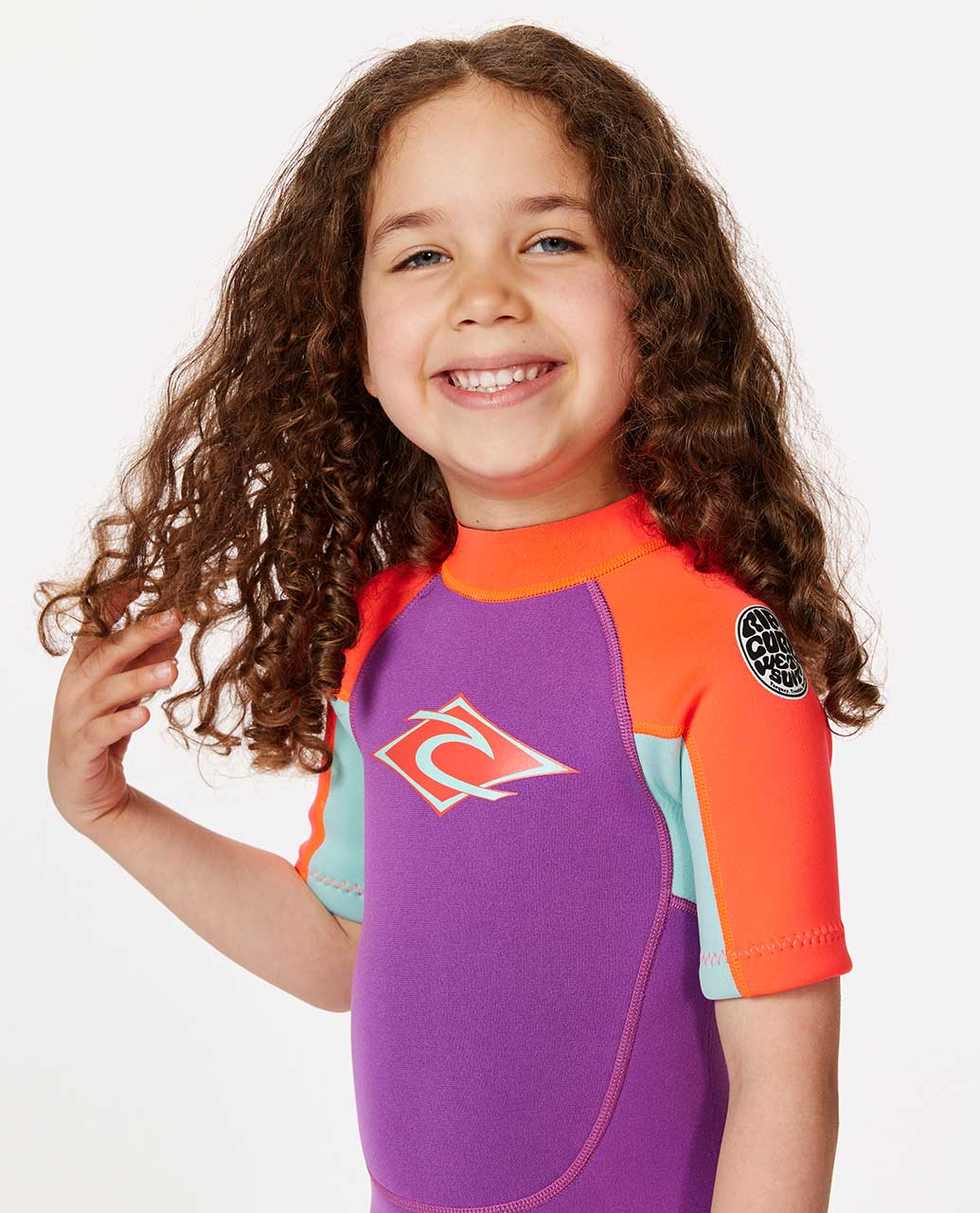 Rip Curl Kids Groms Omega Back Zip Springsuit Wetsuit