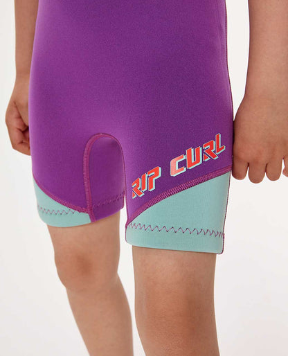 Rip Curl Kids Groms Omega Back Zip Springsuit Wetsuit