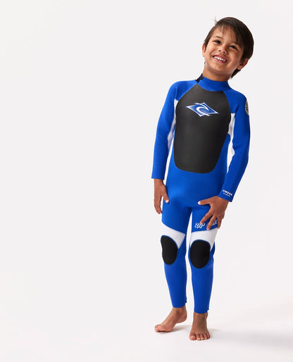 Rip Curl Kids Groms Omega Back Zip 3/2mm Fullsuit Wetsuit