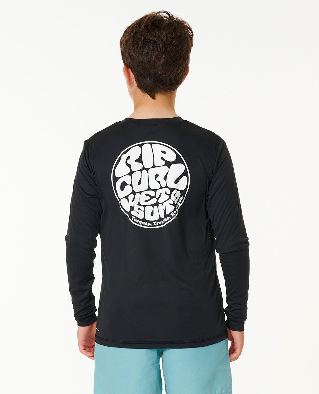 Rip Curl Kids Icons Surflite UV Long Sleeve Rash Vest - Boys (8-16 years)