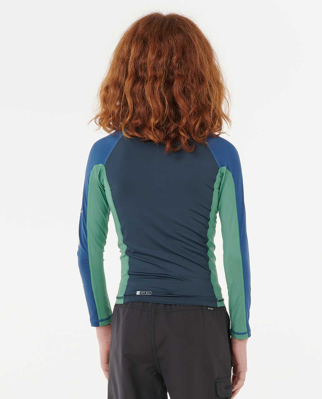 Rip Curl Kids Tropic Daze UPF Long Sleeve Zip Through Rash Guard - Boys (8-16 years)