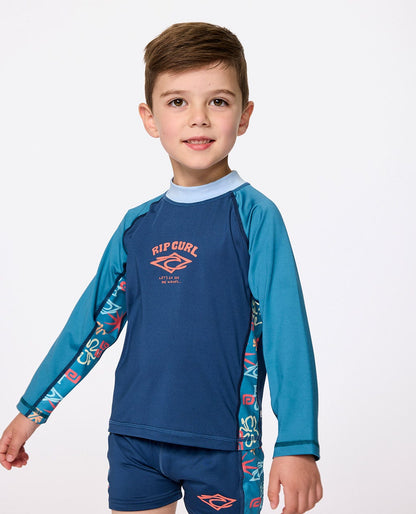 Rip Curl Kids Wave Dayz 2 Piece Swimsuit Set - Boys (1-8 years)
