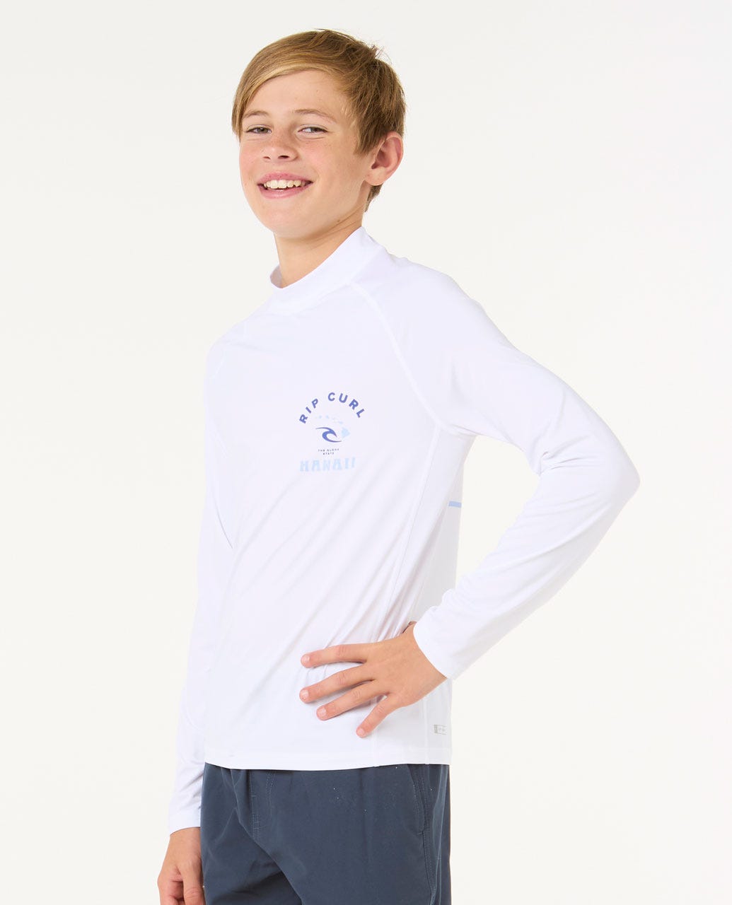 Rip Curl Kids Island Vibe UPF Long Sleeve - Boys (8-16 years)