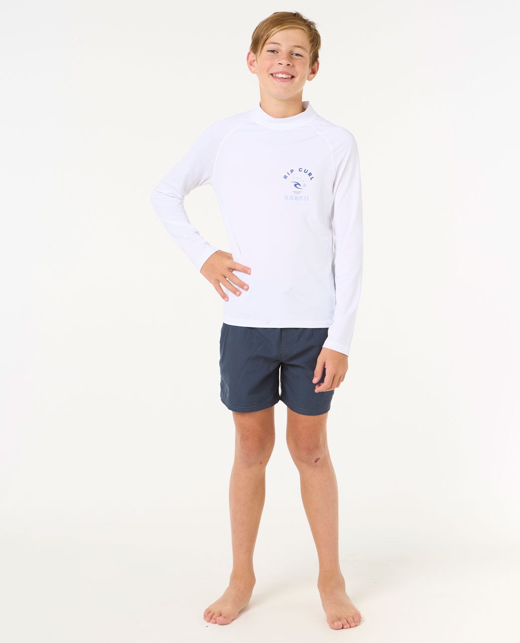 Rip Curl Kids Island Vibe UPF Long Sleeve - Boys (8-16 years)