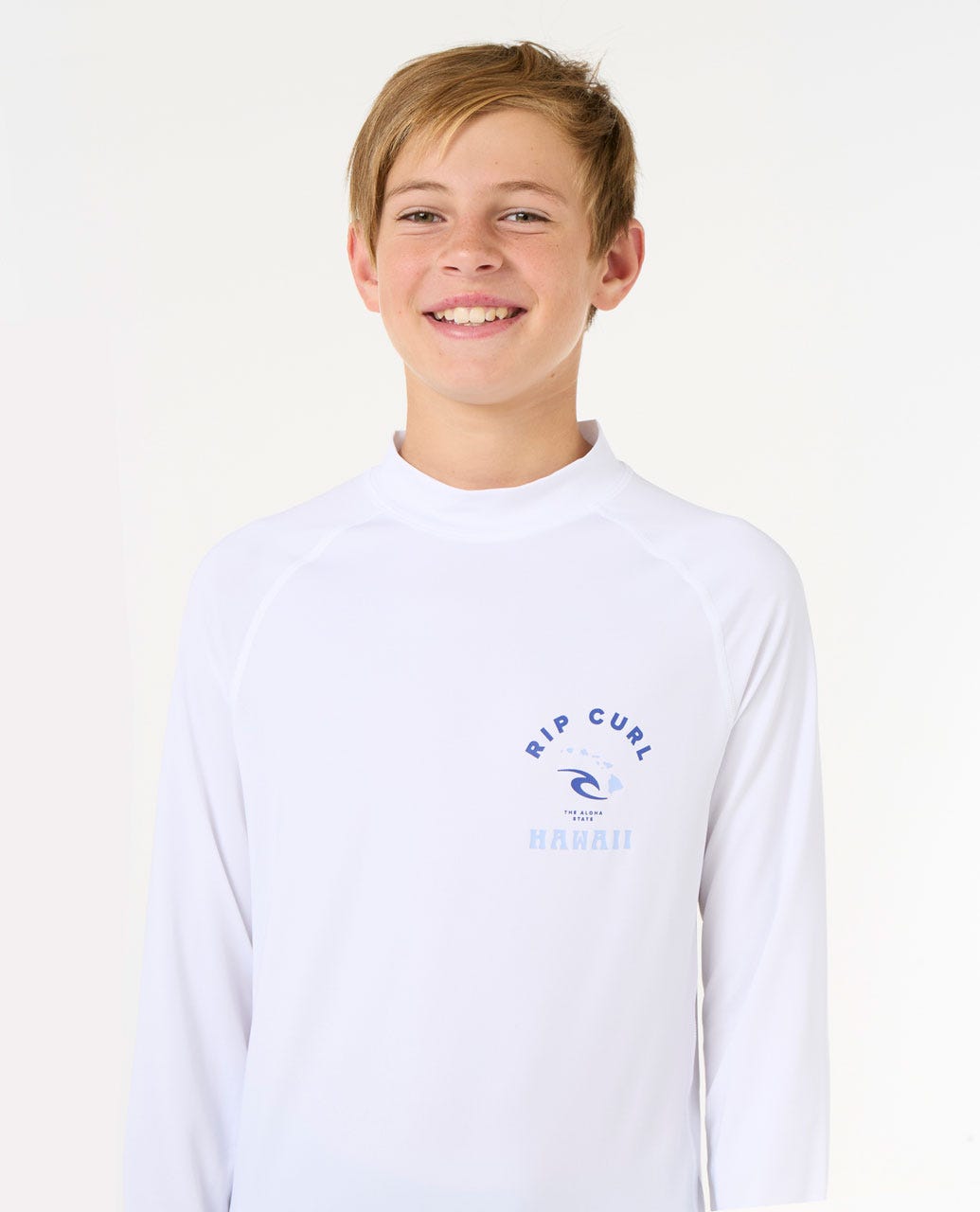 Rip Curl Kids Island Vibe UPF Long Sleeve - Boys (8-16 years)