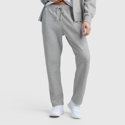 Oxford Grey Heather Powerblend Straight Hem Sweatpants