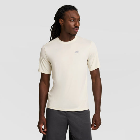 Unbleached Cotton Sport T-Shirt, Reflective C Logo