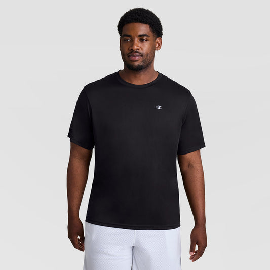 Black Sport T-Shirt, Reflective C Logo - Big & Tall