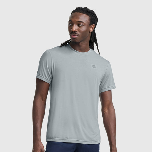 Quarry Sport Crewneck T-Shirt, Script Logo