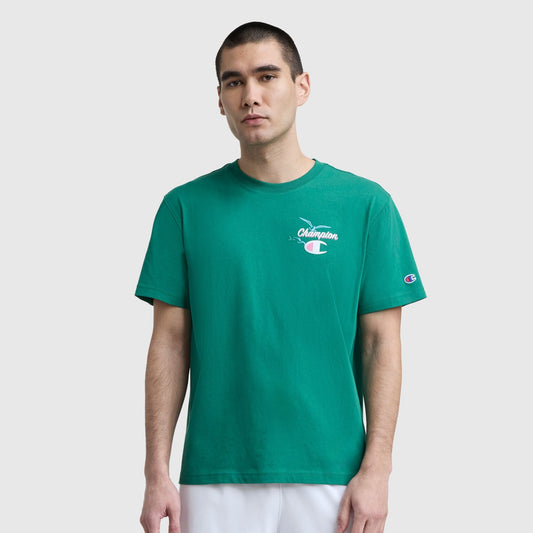Verdant Green Sunsetters Graphic T-Shirt