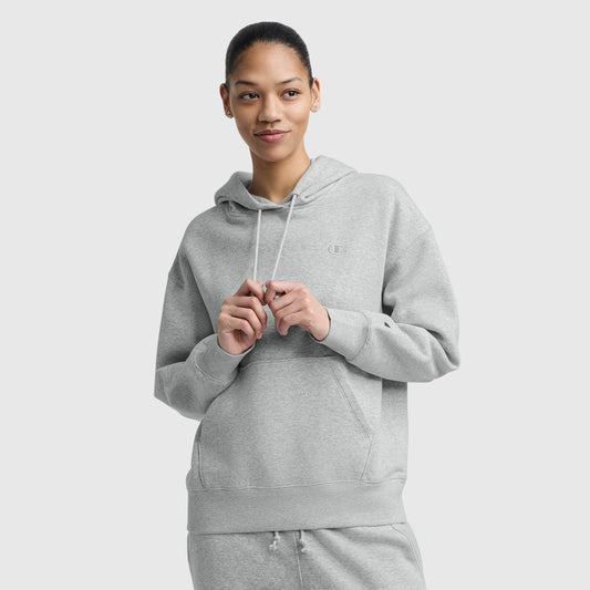 Oxford Grey Heather Powerblend Freshman Hoodie