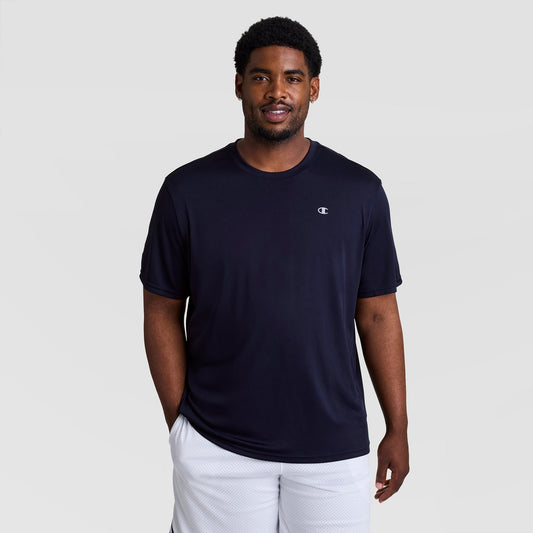 Deep Navy Sport T-Shirt, Reflective C Logo - Big & Tall